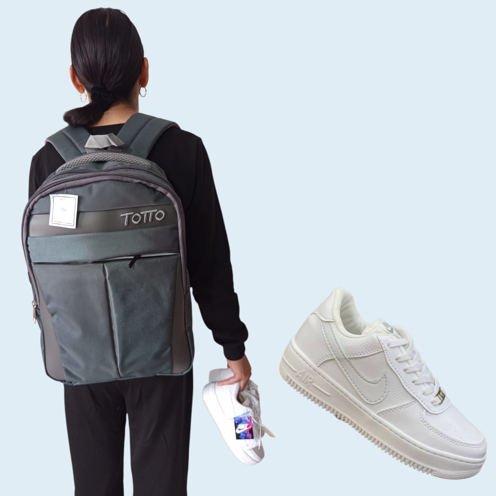 🔥Combo ref 137 totto 🎒 mas tenis force one  👟