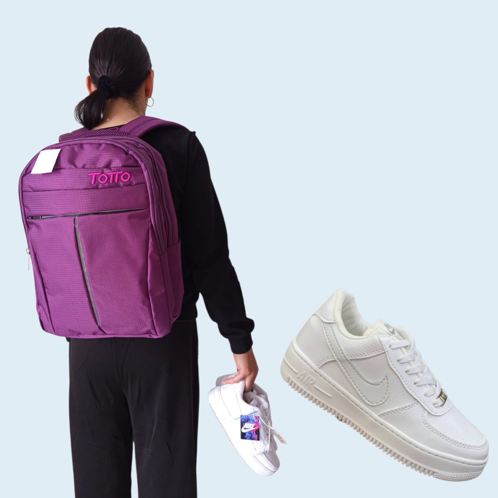 🔥Combo ref 137 totto 🎒 mas tenis force one  👟