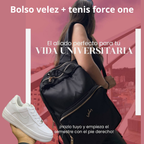🔥Combo vélez 🎒 + tenis force one 👟