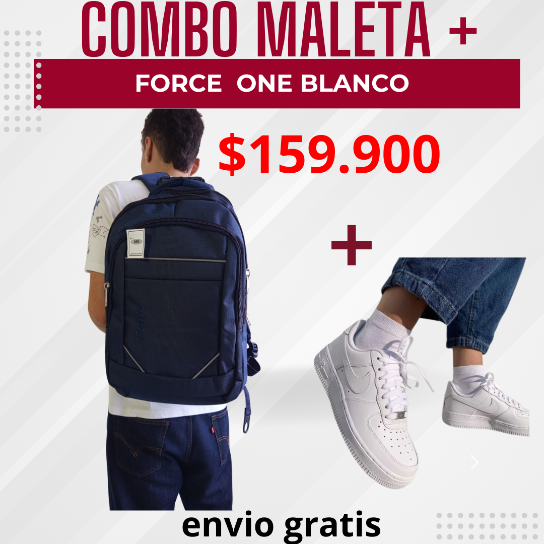 🔥Combo totto 069 🎒 + tenis force one 👟