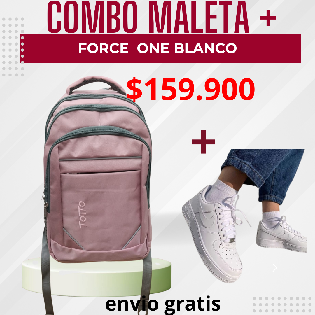 🔥Combo totto 069 🎒 + tenis force one 👟