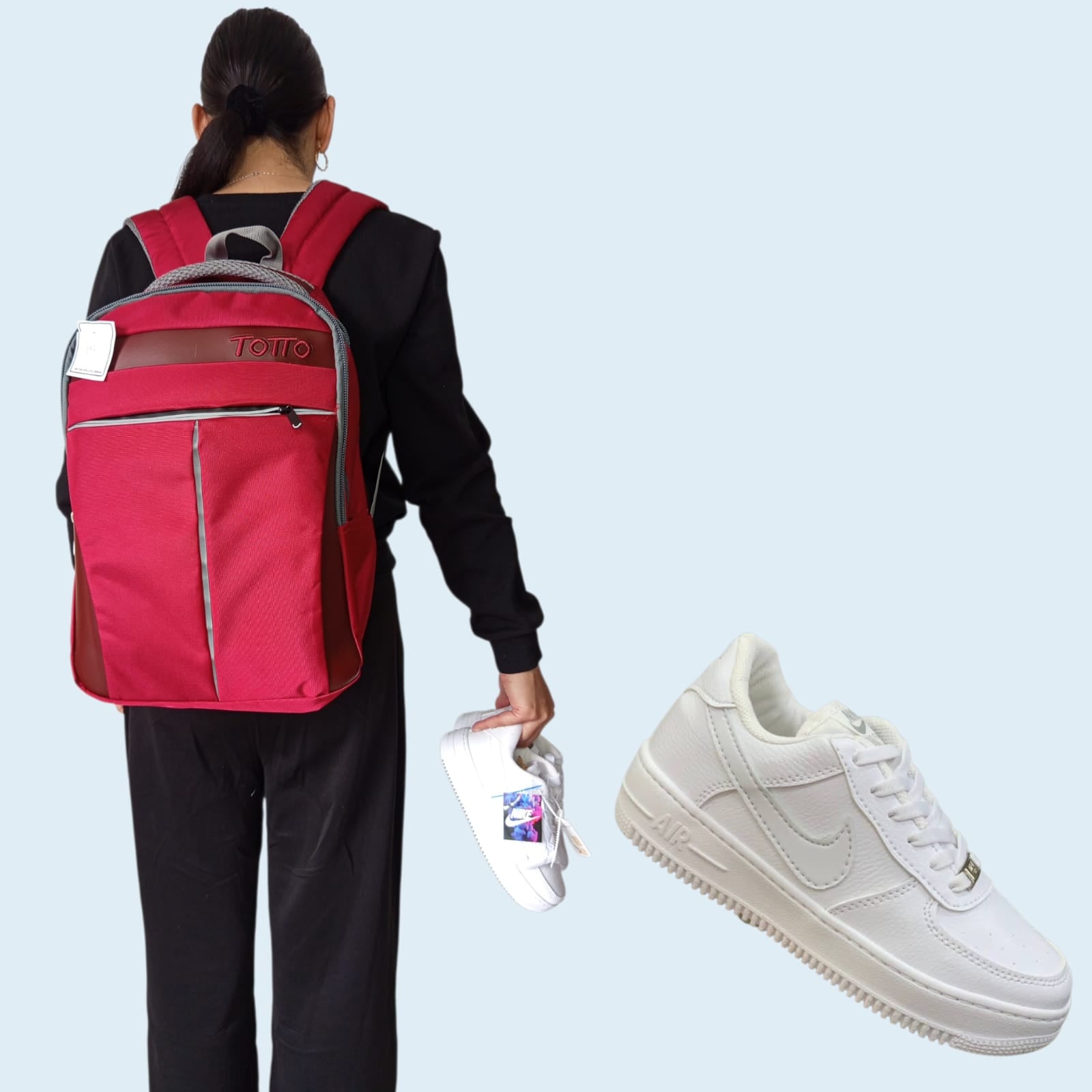 🔥Combo ref 137 totto 🎒 mas tenis force one  👟